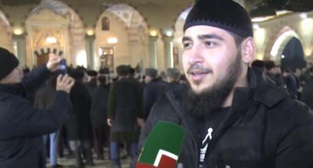 Celebration of the birthday of Prophet Muhammad, Grozny, November 20, 2018. Screenshot from video by 'Grozny' TV Company https://www.youtube.com/watch?v=GzZYjEiNM-8