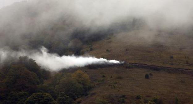 Contact line in Nagorno-Karabakh. Photo: http://mil.am/hy/news/5581