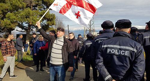 Clashes between opposition and police. Photo: REUTERS/David Chkhikvishvili