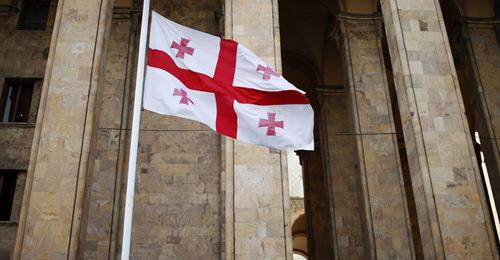 Flag of Georgia. Photo: REUTERS/David Mdzinarishvili