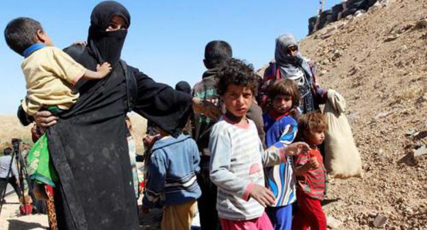 Woman with children, Kirkuk, Iraq, October 4, 2017. Photo: REUTERS/АКО Рашид