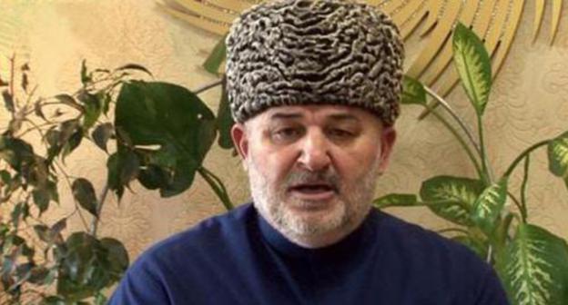 Isa Khamkhoev. Photo by the Ingush Spiritual Administration of Muslims (SAM) https://www.youtube.com/watch?v=GVsmQCWdgFA