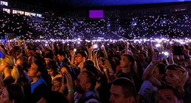 Concert of pop music. Photo: press service of RFE/RL