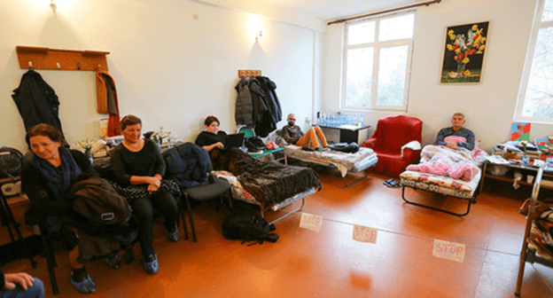 Hunger strike at the office of the "Musavat" Party with the demand to release all political prisoners in the country, Baku, January 16, 2019. Photo by Aziz Karimov for the Caucasian Knot