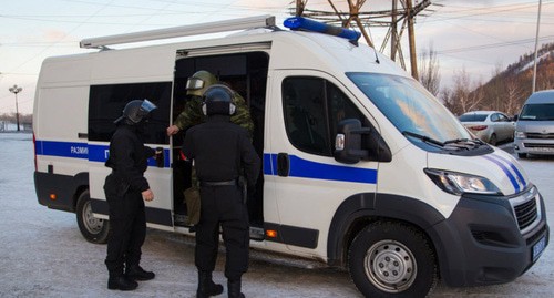 Law enforcers. Photo by the press service of Russia's Anti-Terrorism Committee http://nac.gov.ru