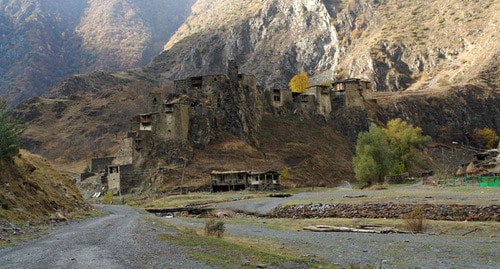 The village of Shatili. Photo: Paata (www.paata.ge) - https://www.flickr.com/photos/paata/1813158428/