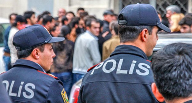 Policemen at the building of the Court on grievous crimes. Photo by Aziz Karimov for the Caucasian Knot