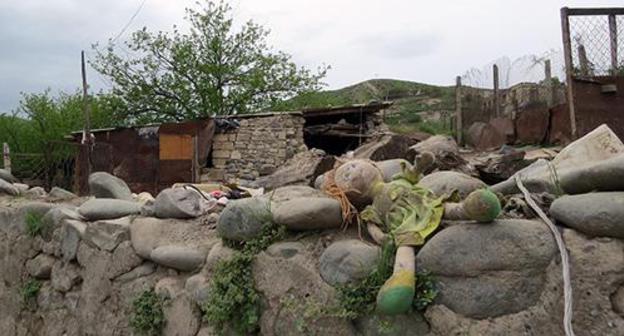 A toy left in the village of Talysh in Nagorno-Karabakh, May 1, 2016. Photo by Alvard Grigoryan for the "Caucasian Knot"