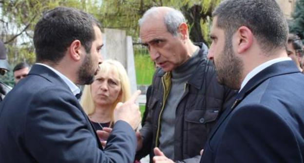 Participants of action in Yerevan, April 8, 2019. Photo by Tigran Petrosyan for the Caucasian Knot