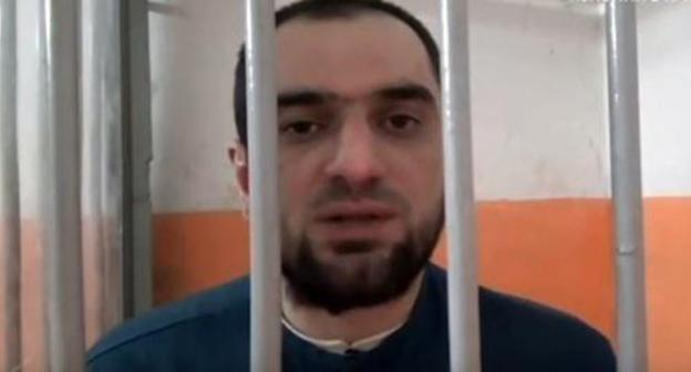 Aslan Cherkesov, a resident of Kabardino-Balkaria, convicted for killing a football fan. Photo: screenshot of the video by the "Caucasian Knot"