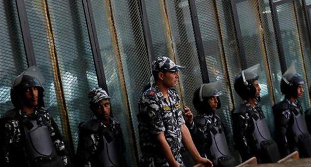 The police in Cairo. Photo: REUTERS/Amr Abdallah Dalash