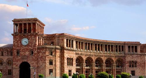 The building of the Government of Armenia. Photo http://www.gov.am/ru