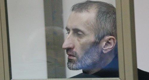 Aslan Yandiev in the courtroom. Photo by Konstantin Volgin for the Caucasian Knot