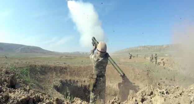 Military exercises of the Azerbaijani Army, May 2019. Photo: press service of the Ministry of Defence of Azerbaijan, https://mod.gov.az