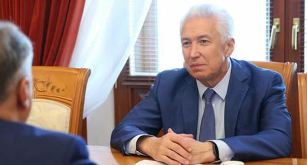 Vladimir Vasiliev. Photo: press service of the Plenipotentiary of the President of the Russian Federation in the North Caucasian Federal District SKFO.gov.ru