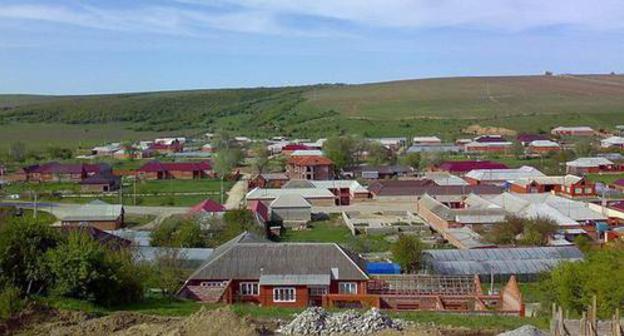 Tsentaroi (Khosi-Yurt), Chechnya. Photo: Umar Dagirov, https://commons.wikimedia.org/wiki/File:Хоси-Юрт.jpg