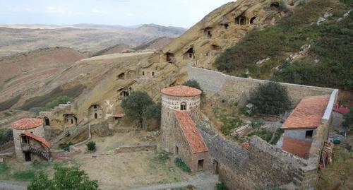 The David Gareja monastery complex. Photo: Andrzej Wójtowicz https://commons.wikimedia.org/w/index.php?curid=30058767