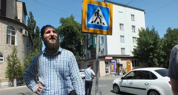 Journalist Idris Yusupov. Photo by Patimat Makhmudova for the "Caucasian Knot"