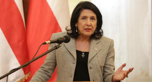 Salome Zurabishvili. Photo: press service of the President of Georgia. https://www.president.gov.ge