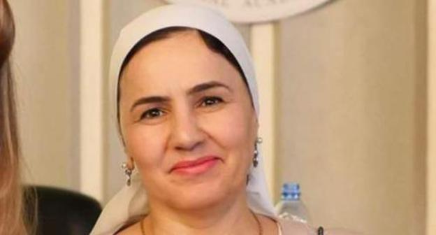 Angela Matieva. Photo by the press service of the Government of the Republic of Ingushetia http://www.magas.ru