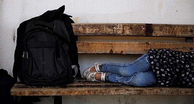 Refugee. Photo: REUTERS/Alkis Konstantinidis