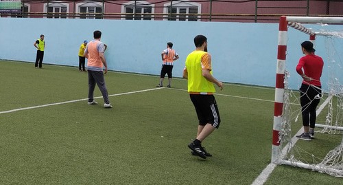 Mini-football tournament in support of Abdulmumin Gadjiev. Phot by Ilyas Kapiev for the Caucasian Knot