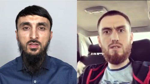 Tumso Abdurakhmanov (on the left) and Chingiz Akhmadov. Photos: screenshots of the videos https://www.youtube.com/watch?v=B0d3Li-O6oA and https://www.instagram.com/p/B05ghk9oGeE/