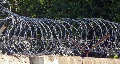 Barbed wire. Photo by Nina Tumanova for the "Caucasian Knot"