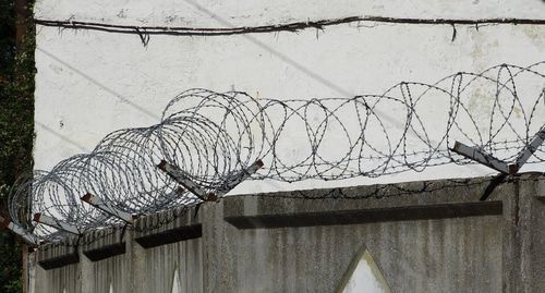 High security prison fence. Phot by Nina Tumanova for the Caucasian Knot