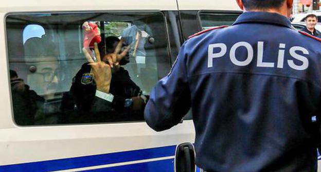 Detention of Abulfaz Sadygbeili, Baku, November 3, 2017. Photo by Aziz Karimov for the Caucasian Knot