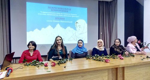 The award named after Doctor Aishat Magomedova nominees who got into the final. September 29, 2019. Photo by Rasul Magomedov for the "Caucasian Knot"