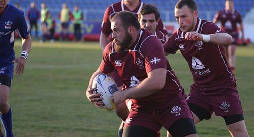 Georgian rugby players. Photo © : Georgian Rugby / FB