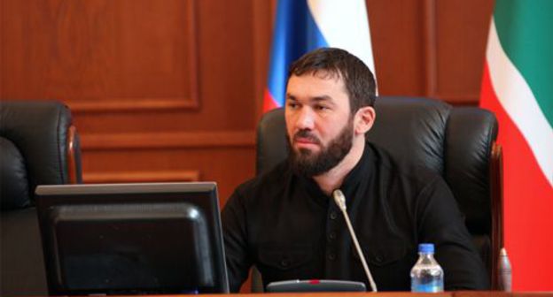 Speaker of the Chechen Parliament Magomed Daudov. Photo: press service of the Chechen Administration, http://chechnya.gov.ru