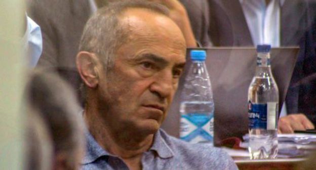 Robert Kocharyan in the courtroom. Photo by Tigran Petrosyan for the Caucasian Knot