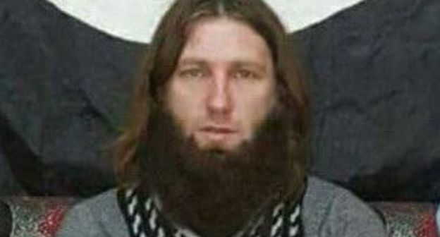 Abu Umar al-Shishani, a deputy military Amir of the "Islamic State" (IS), a terrorist organization. Photo https://ssu.gov.ua/ua/