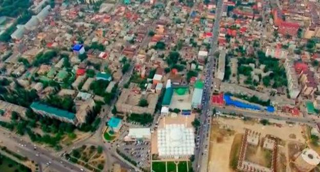 Makhachkala, Dagestan. Screenshot from video posted at: https://www.youtube.com/watch?v=VTYsoy_knUU