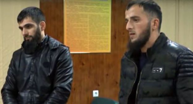 Drivers' public repentance on air of the "Grozny" TV Channel. Screenshot of the video by the "Grozny" TV Channel https://www.youtube.com/watch?v=GzcMnQJ2zls