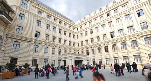 A school in Baku. Photo by the press service of Minval.az https://minval.az/news/123849732