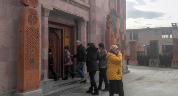 The St. Grigor Narekatsi Church in Armavir. Photo by Armine Martirosyan for the "Caucasian Knot"