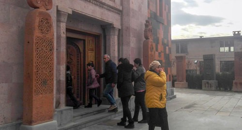 The St. Grigor Narekatsi Church in Armavir. Photo by Armine Martirosyan for the "Caucasian Knot"