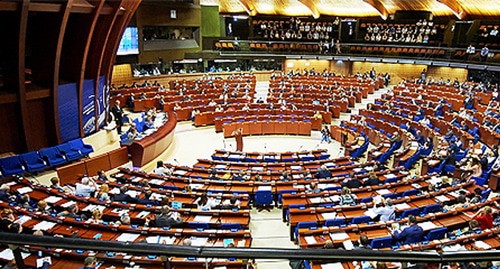 PACE sitting. Photo: press service of the Council of Europe, http://assembly.coe.int/nw/Home-EN.asp