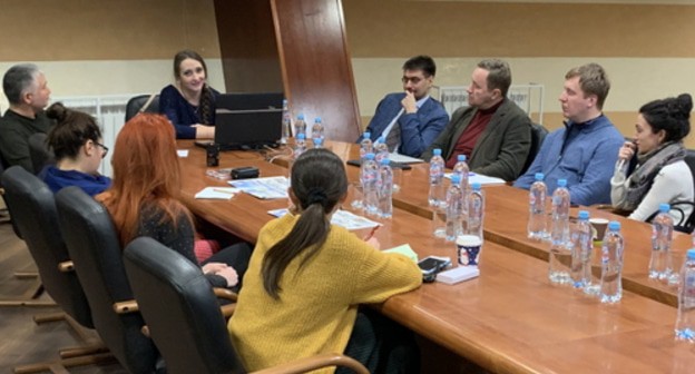 Participants of the seminar "Gender in Northern Caucasus". Photo by Oleg Krasnov for the Caucasian Knot