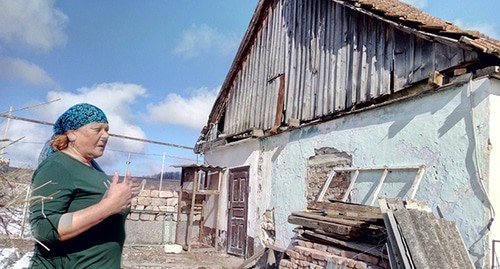 Resident of Sovkhoznoye village. Photo by Lyudmila Maratova for the Caucasian Knot