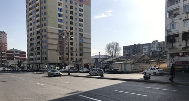 Sharifzadeh street, Baku. March 24, 2020. Photo by Faik Medjid for the "Caucasian Knot"