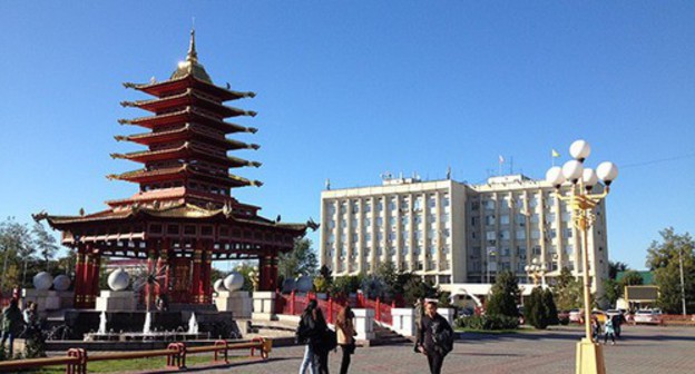 Pagoda of Seven Days in Elista, Kalmykia. Photo by Anna Sadovskaya for the Caucasian Knot