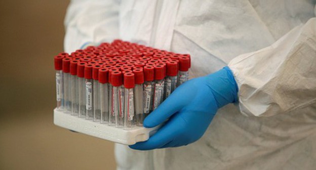 Diagnostic test for COVID-19. Photo: REUTERS/Jose Luis Gonzalez