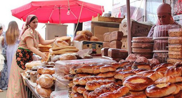 'Berkat' market in Grozny. Photo by Magomed Magomedov for the Caucasian Knot