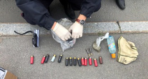 An officer of the Investigating Committee at the scene in Saint Petersburg. Photo by the press service of the Investigating Committee of the Russian Federation https://spb.sledcom.ru/Novosti/item/1490090/