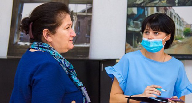 Aneta Gadieva (on the left) and Anastasia Mingalimova. Photo by Inna Getmanets