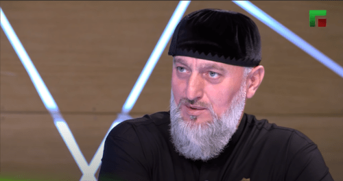 Adam Delimkhanov, the adviser to the head of Chechnya. Screenshot of the video https://youtu.be/ofAzWw_aW7g